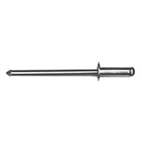 1/4" Nickel, Blind Rivet, Steel - 24 pk, #S-44-NP