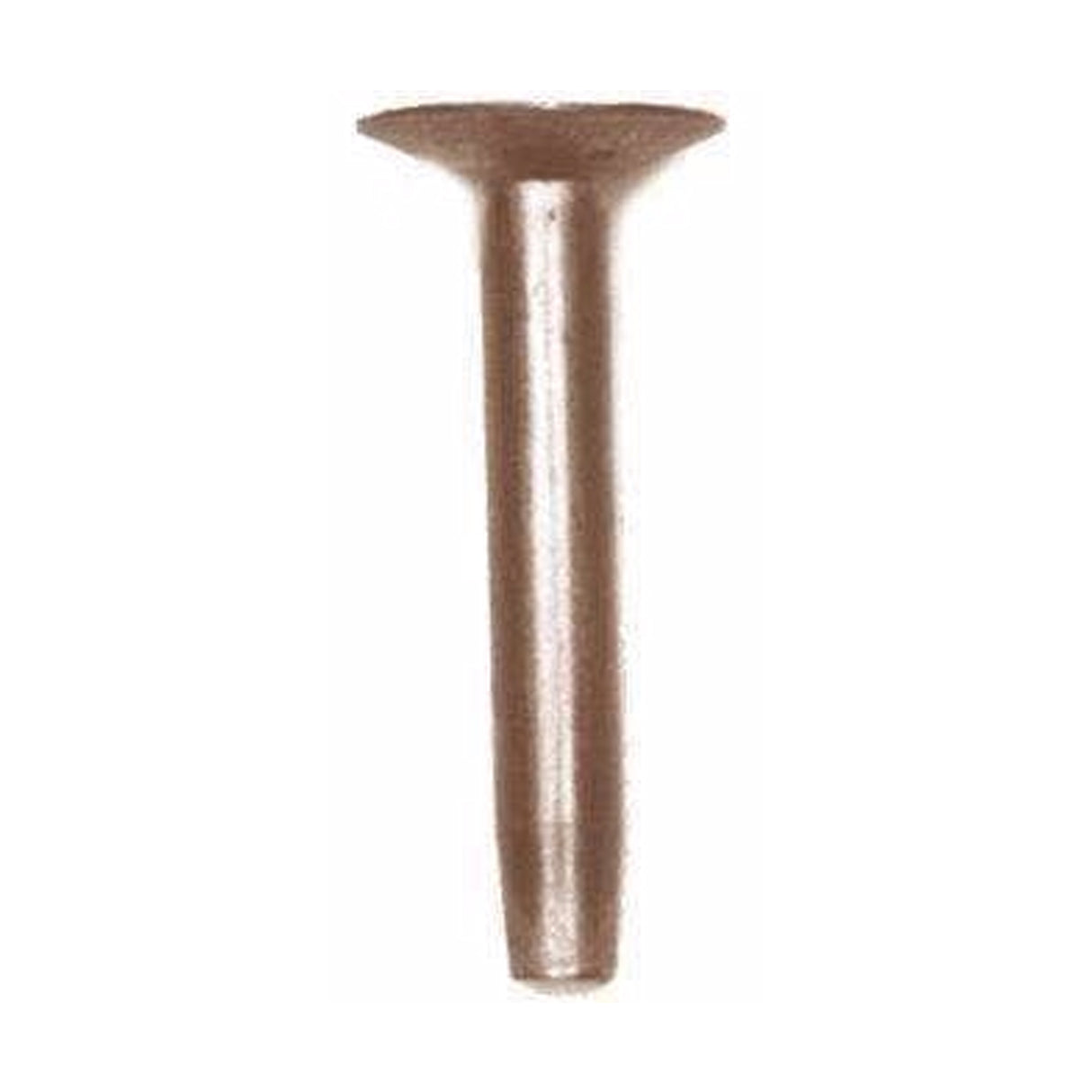 1" Copper, #9 Rivet with Burr 1lb Box, Copper, #L-307-9-C