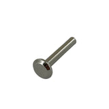 1" Nickel, Tubular Rivet, Steel - 12 pk, #310-16-16-NP