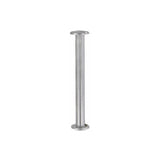 2" Nickel, Screw Post, Aluminum-PK10, #L-1262-2