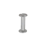 3/4" Nickel, Screw Post, Aluminum-PK10, #L-1262-3-4