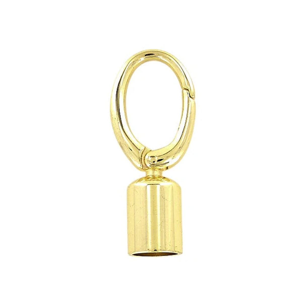 1/2" Gold, Tassel Cover with Swivel Snap, Zinc Alloy, #P-2968-GOLD