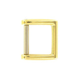 1" Gold, Handle Loop with Spring Pin, Zinc Alloy, #P-1580-GOLD