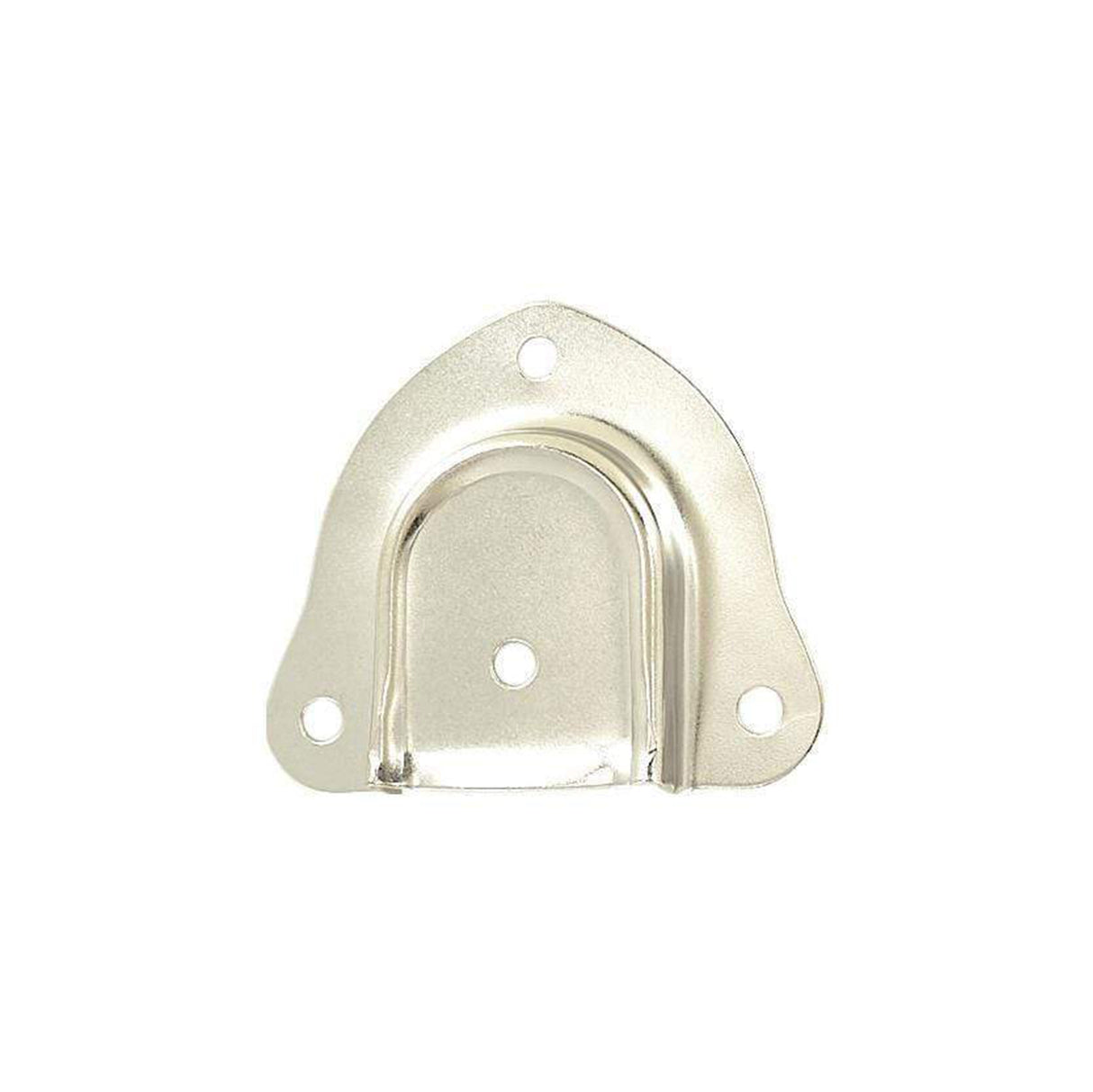 1 1/4" Nickel, Smooth Edge Spade Trunk Handle End Cap, Steel, #L-1771-NP