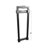 22" Black, Pull Handle Assembly, #L-3699