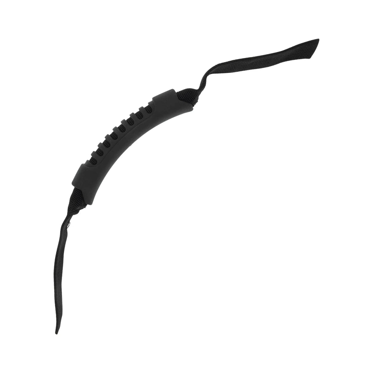 5" Black, Web Handle Over Moulded Sew On, Rubber, #L-2838