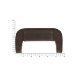 5" Brown, Padded Post Handle, Leather, #L-1547-BRO