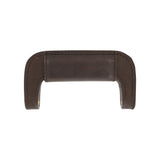 5" Brown, Padded Post Handle, Leather, #L-1547-BRO