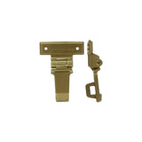 1 1/4" Solid Brass, Combination Lock Hasp, Brass, #XLH-1685