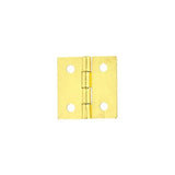 1" Brass, Box/Case Hinge Plate, Zinc Alloy, #D-34-BP