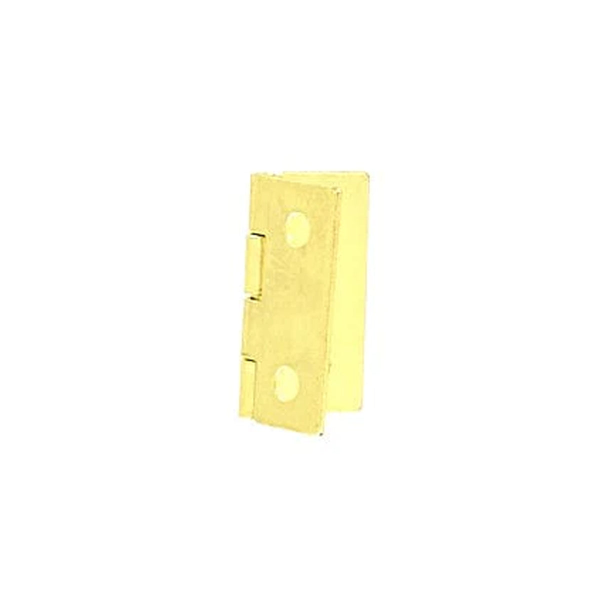 1" Brass, Box/Case Hinge Plate, Zinc Alloy, #D-34-BP