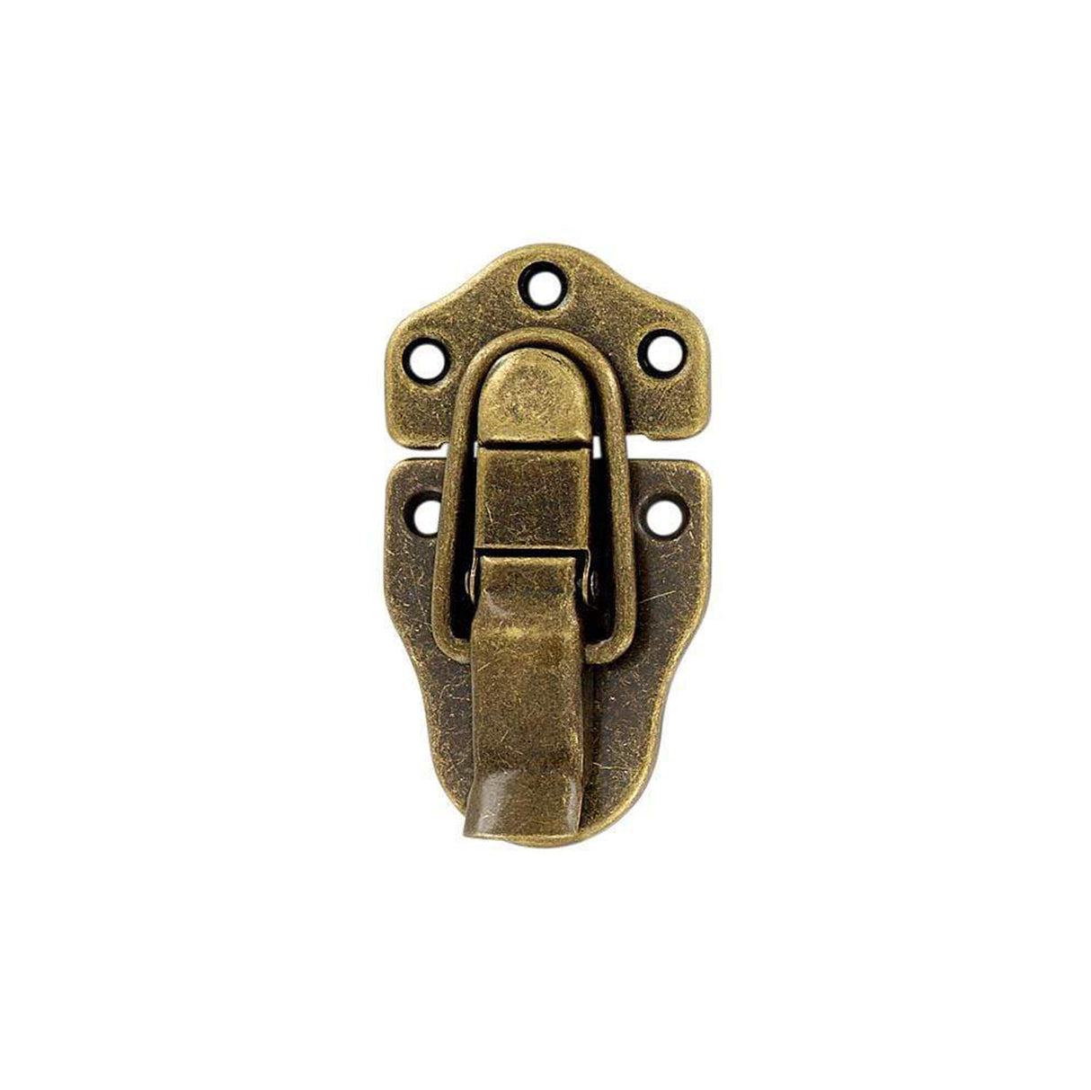 3 1/4" Antique Brass, Drawbolt, Steel, #D-50X-R-ANTB