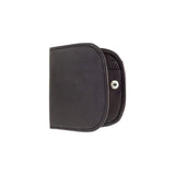 3 1/2" Black, Taxi Wallet, Leather, #M-1669-BLK