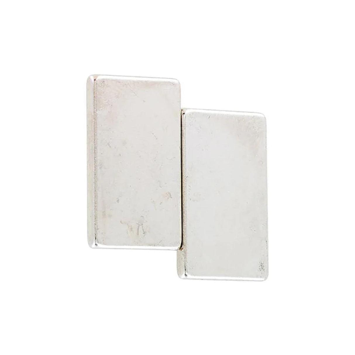 3/4" Silver, High Strength Magnets For Money Clip (Pair), #L-3565