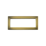 1 1/2" Antique Brass, Cast Rectangular Ring, Zinc Alloy, #P-2558-ANTB