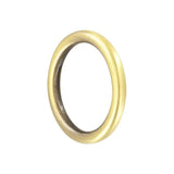 1 1/2" Antique Brass, Cast Round Ring, Zinc Alloy, #P-2772-ANTB