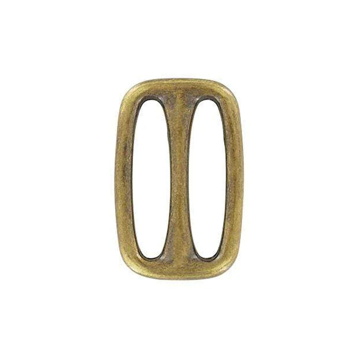 1 1/2" Antique Brass, Cast Slide Ring, Zinc Alloy, #C-2046-ANTB