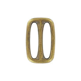 1 1/2" Antique Brass, Cast Slide Ring, Zinc Alloy, #C-2046-ANTB