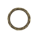 1 1/2" Antique Brass, Round Ring, Zinc Alloy, #P-3027-ANTB