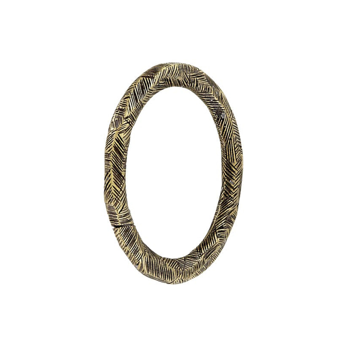 1 1/2" Antique Brass, Round Ring, Zinc Alloy, #P-3027-ANTB