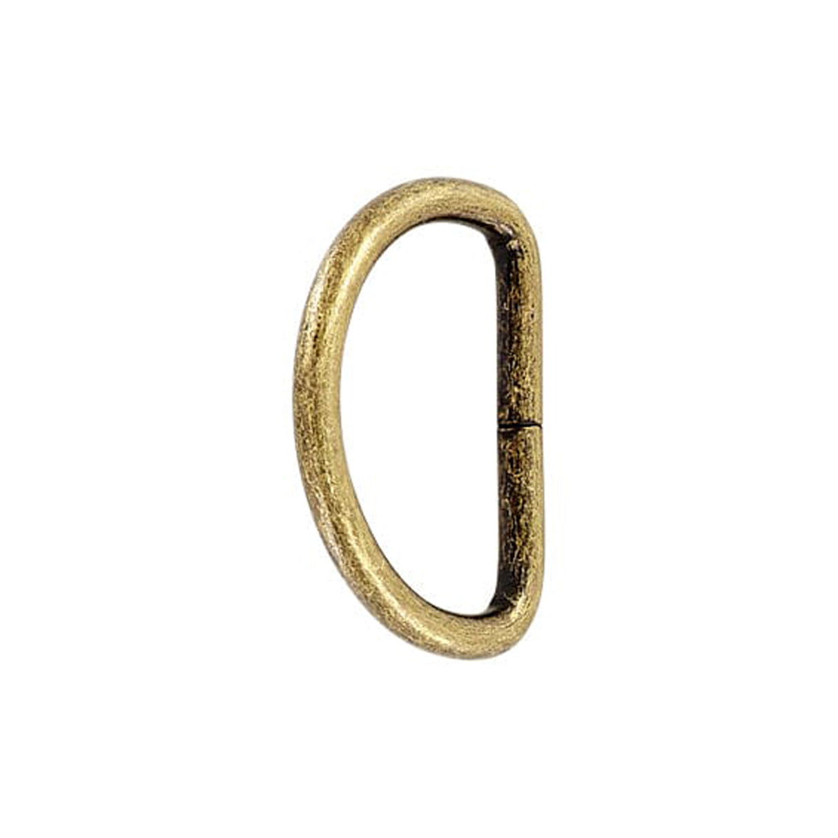 1 1/2" Antique Brass, Split D Ring, Steel, #P-2121-ANTB