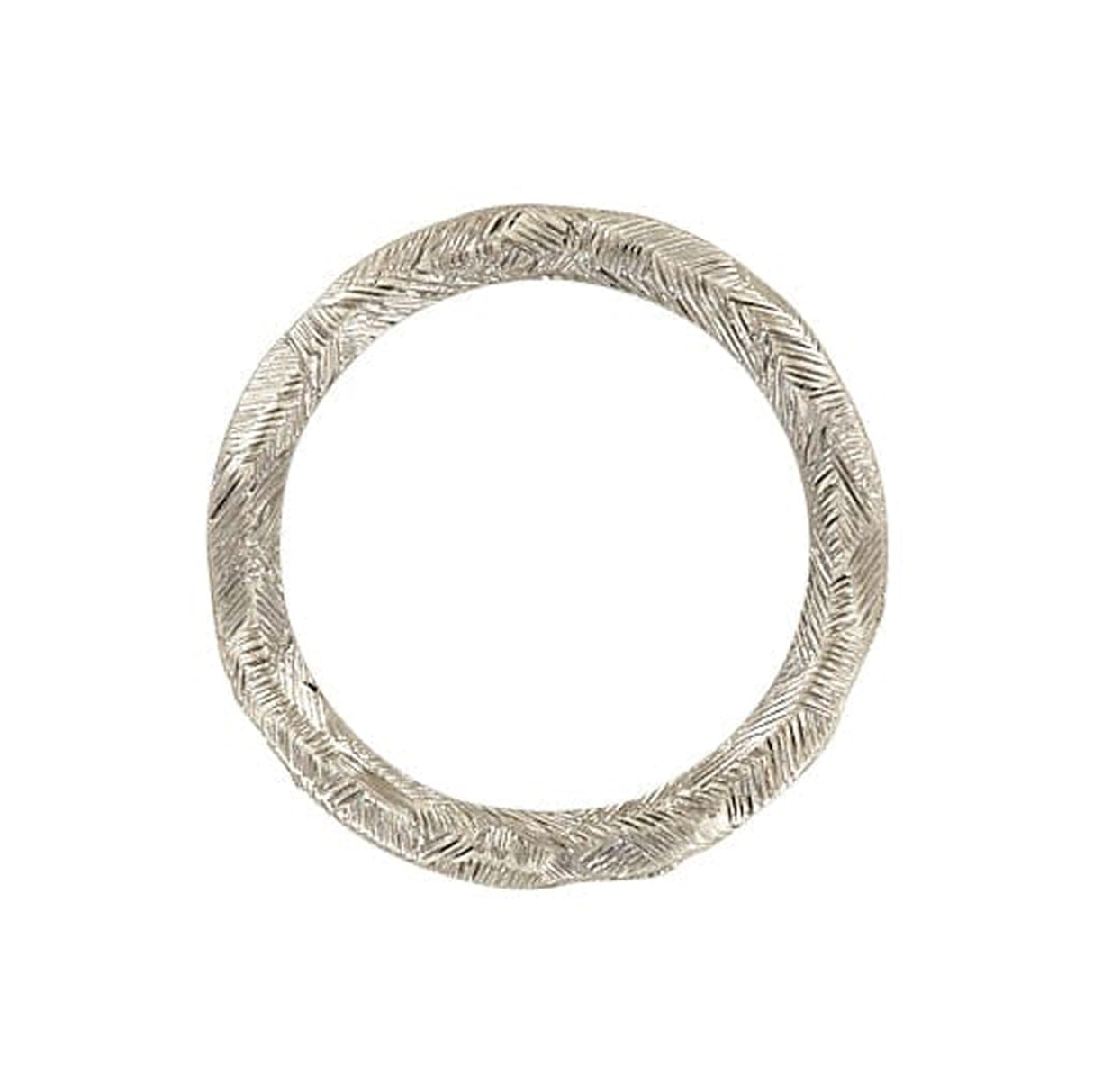 1 1/2" Antique Nickel, Round Ring Antique, Zinc Alloy, #P-3027-ANTN