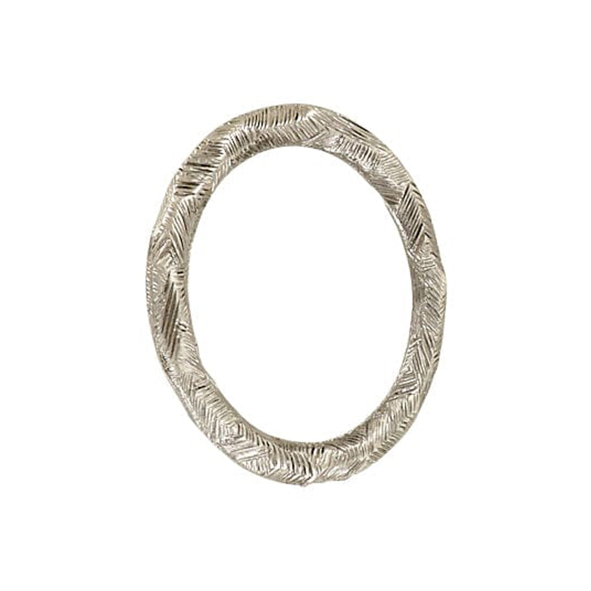 1 1/2" Antique Nickel, Round Ring Antique, Zinc Alloy, #P-3027-ANTN