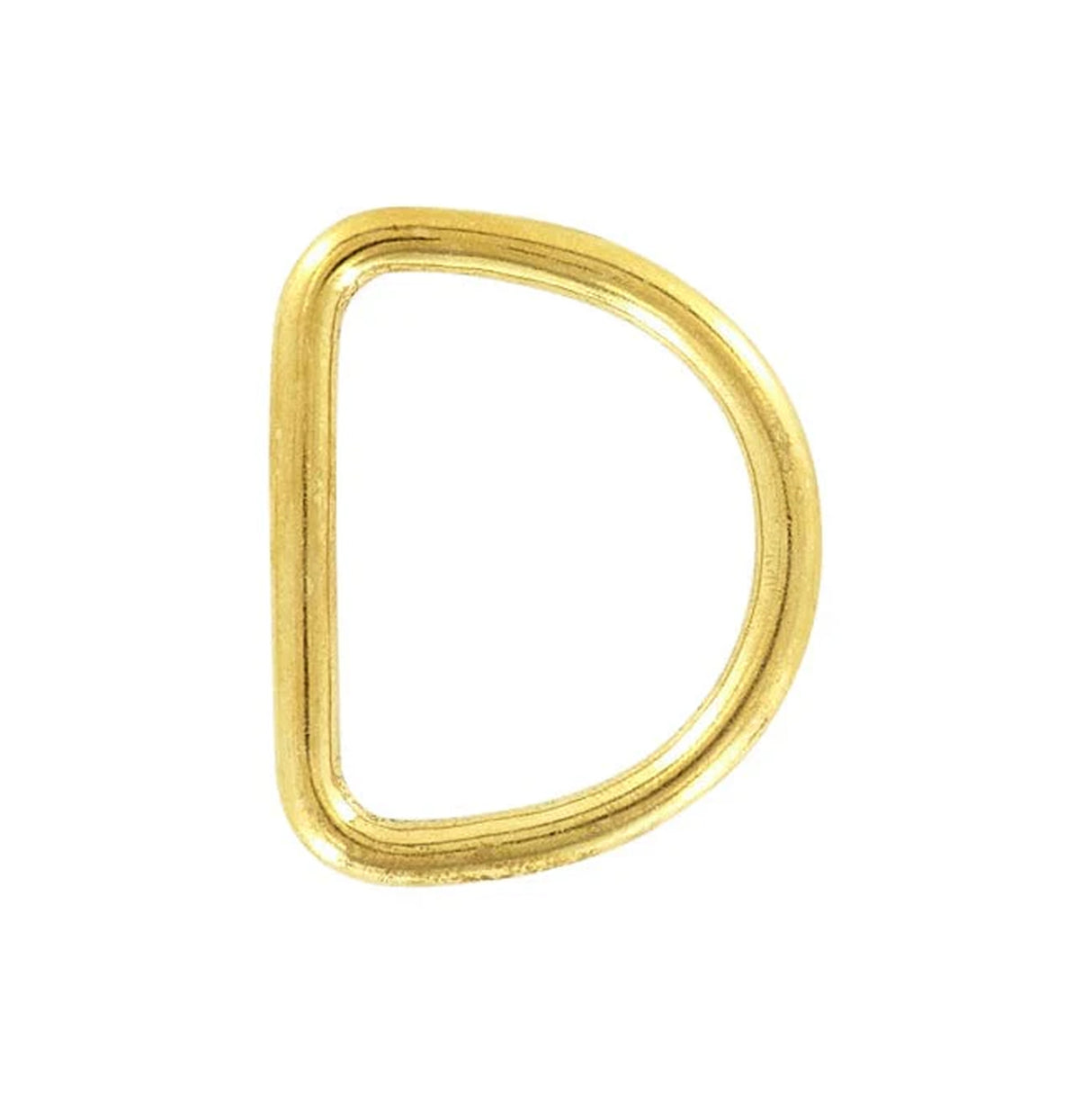 1 1/2" Brass, Cast D-Ring, Solid Brass, #P-1340