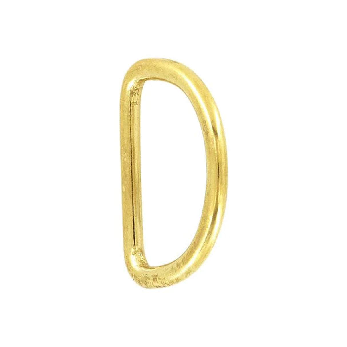 1 1/2" Brass, Cast D-Ring, Solid Brass, #P-1340