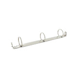 1 1/2" Nickel, 3-Ring Binder, Steel, #BINDER-4