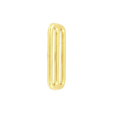 1 1/2" Shiny Brass, Cast Tri Glide Slide, Solid Brass, #P-2248-SB