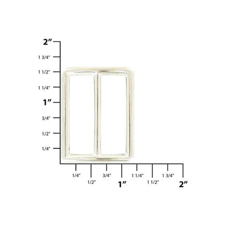 1 1/4" Nickel, Cast Concave Slide, Steel, #C-1354-NP