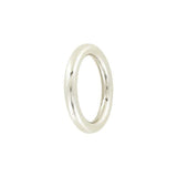 1 1/4" Shiny Nickel, Cast Round Ring, Zinc Alloy, #P-2826-NIC