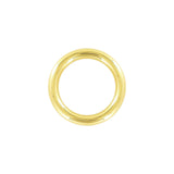 1 1/4" Shiny Gold, Solid Round Ring, Zinc Alloy, #P-2826-GOLD