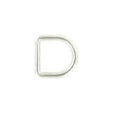 1/2" Nickel, Cast D-Ring, Zinc Alloy, #D-301-NP