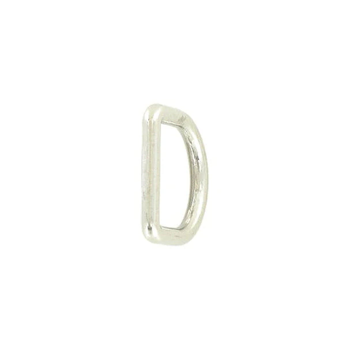 1/2" Nickel, Cast D-Ring, Zinc Alloy, #D-301-NP