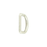 1/2" Nickel, Cast D-Ring, Zinc Alloy, #D-301-NP