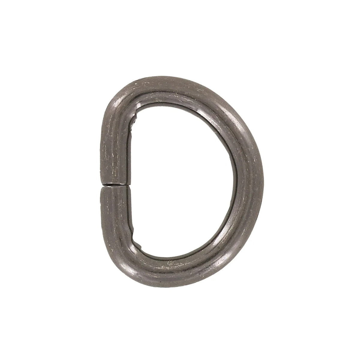 1/2" Shiny Gunmetal, Split D Ring, Steel, #P-2926-GUNM