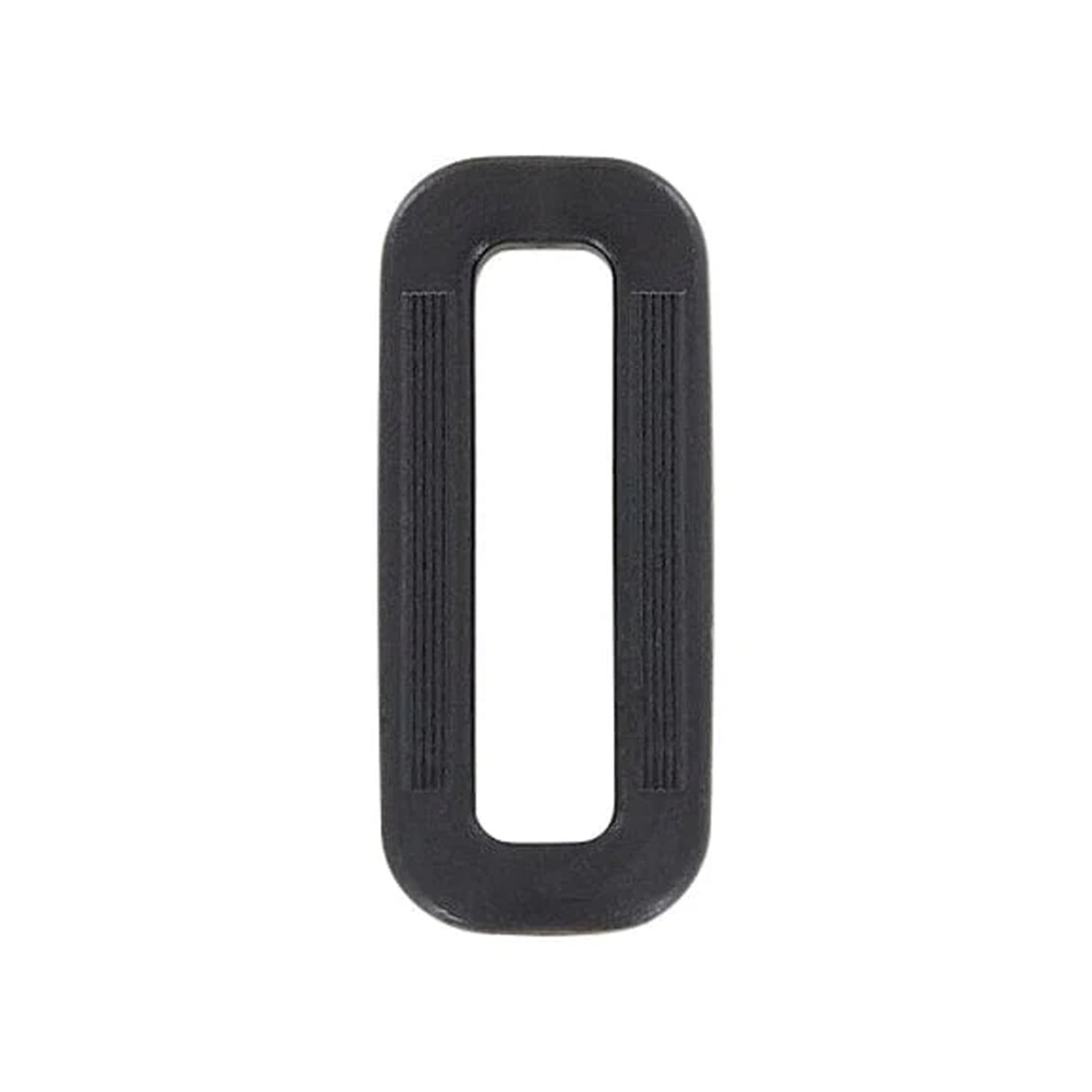 1" Black, Common Loop, Plastic, #CL-1