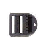 1", Black, Tensionlock With Hole, Plastic, #TL-1-WH