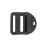 1", Black, Tensionlock With Hole, Plastic, #TL-1-WH