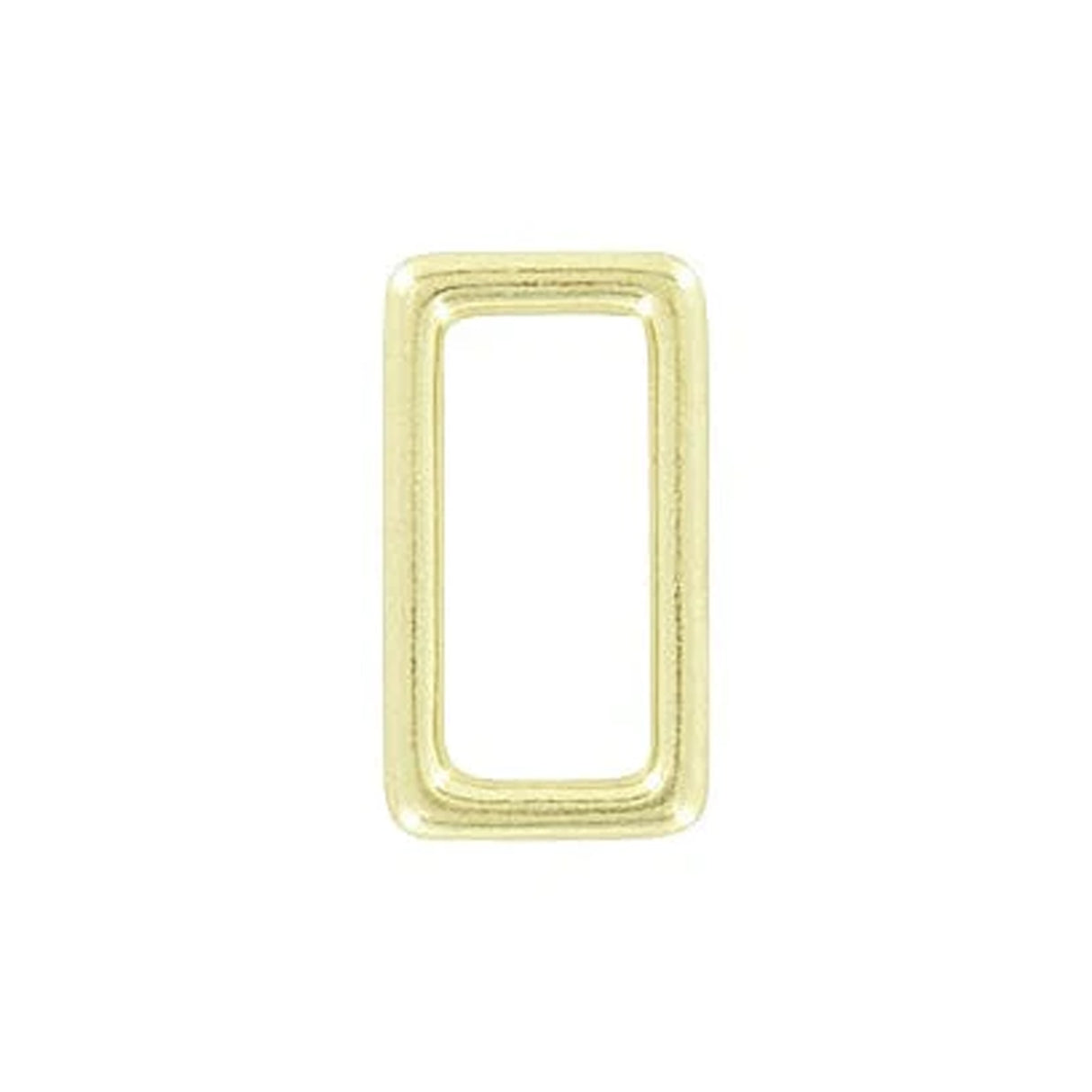 1" Brass, Cast Rectangular Ring, Solid Brass, #C-1597