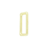 1" Brass, Cast Rectangular Ring, Solid Brass, #C-1597