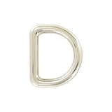 1" Shiny Nickel, Cast D-Ring, Zinc Alloy, #D-402-NIC