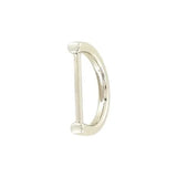 1" Shiny Nickel, D-Ring Handle Loop, Zinc Alloy, #P-3165-NP