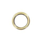 3/4" Antique Brass, Solid Round Ring, Zinc Alloy, #P-3157-ANTB