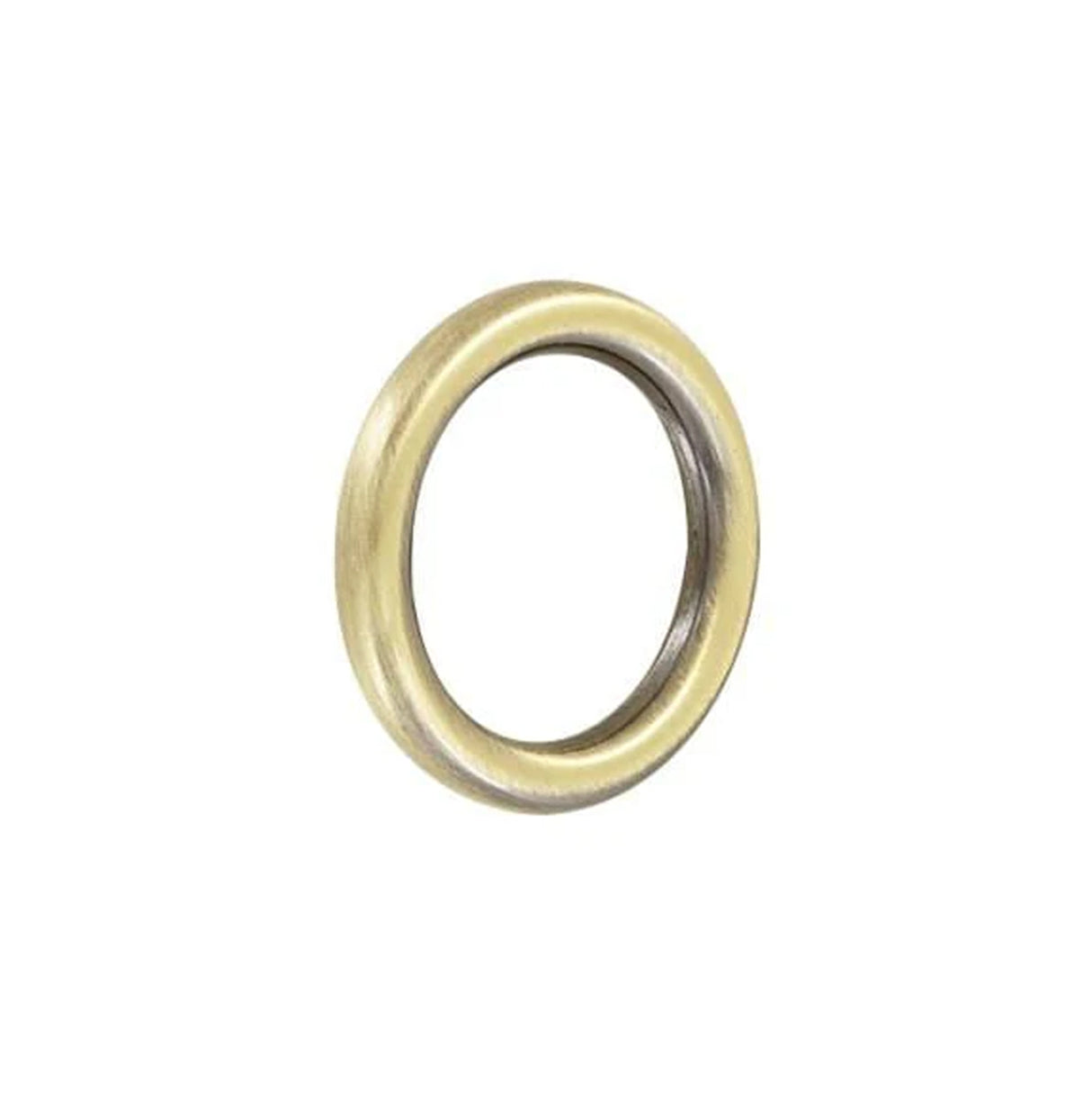 3/4" Antique Brass, Solid Round Ring, Zinc Alloy, #P-3157-ANTB