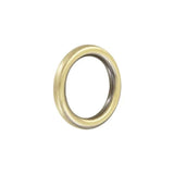 3/4" Antique Brass, Solid Round Ring, Zinc Alloy, #P-3157-ANTB