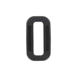 3/4" Black, Common Loop, Plastic, #CL-3-4