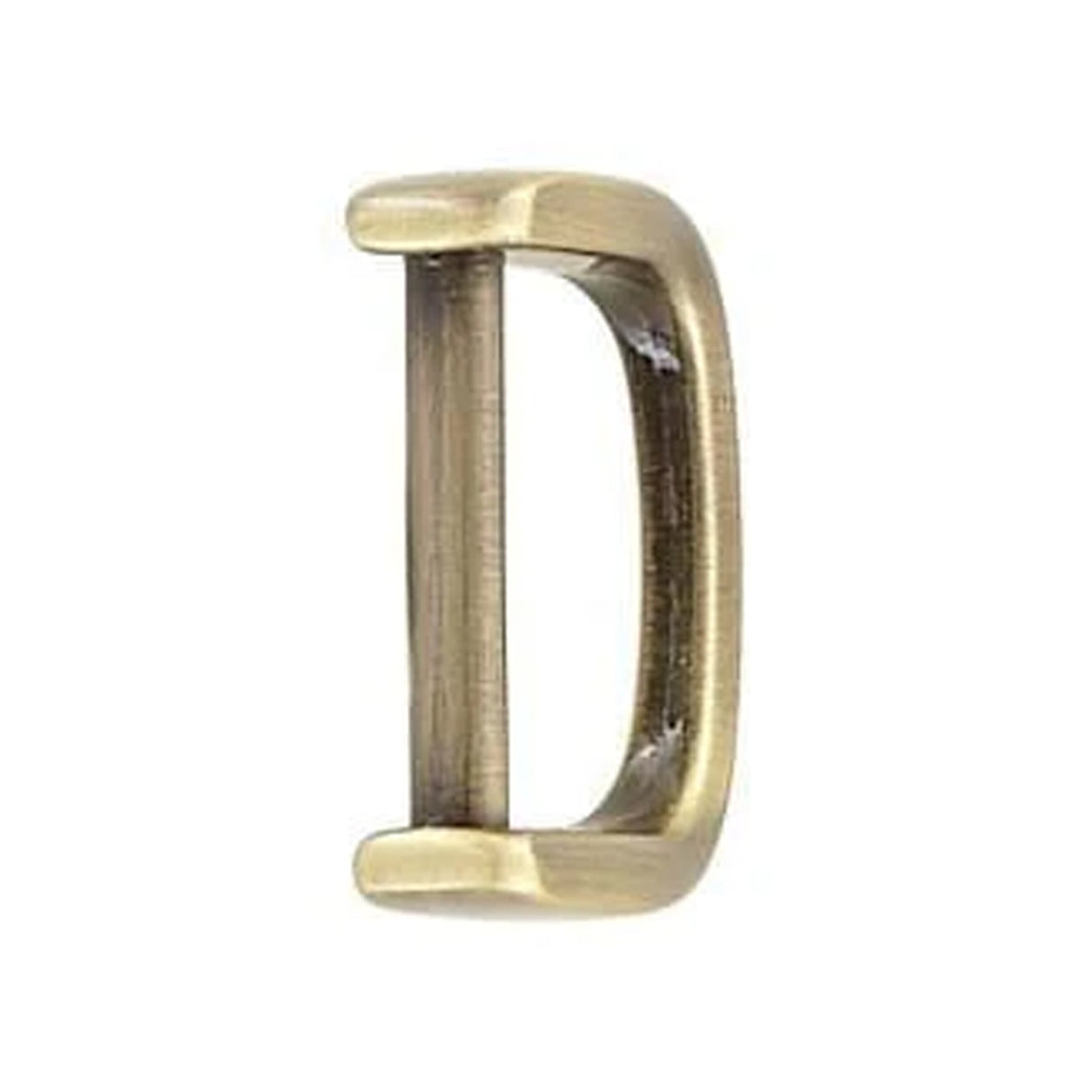 5/8" Antique Brass, Solid D Ring, Zinc Alloy-PK5, #P-2639-ANTB